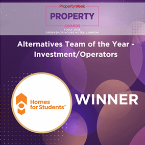PropertyWeek Alternative Team of the Year Winner